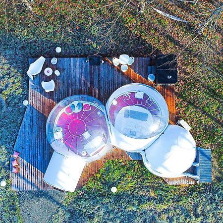 L Ost In Sensations -Hebergements Insolites Et Suites De Luxe Spa Sauna Piscine Foret Marcenais المظهر الخارجي الصورة