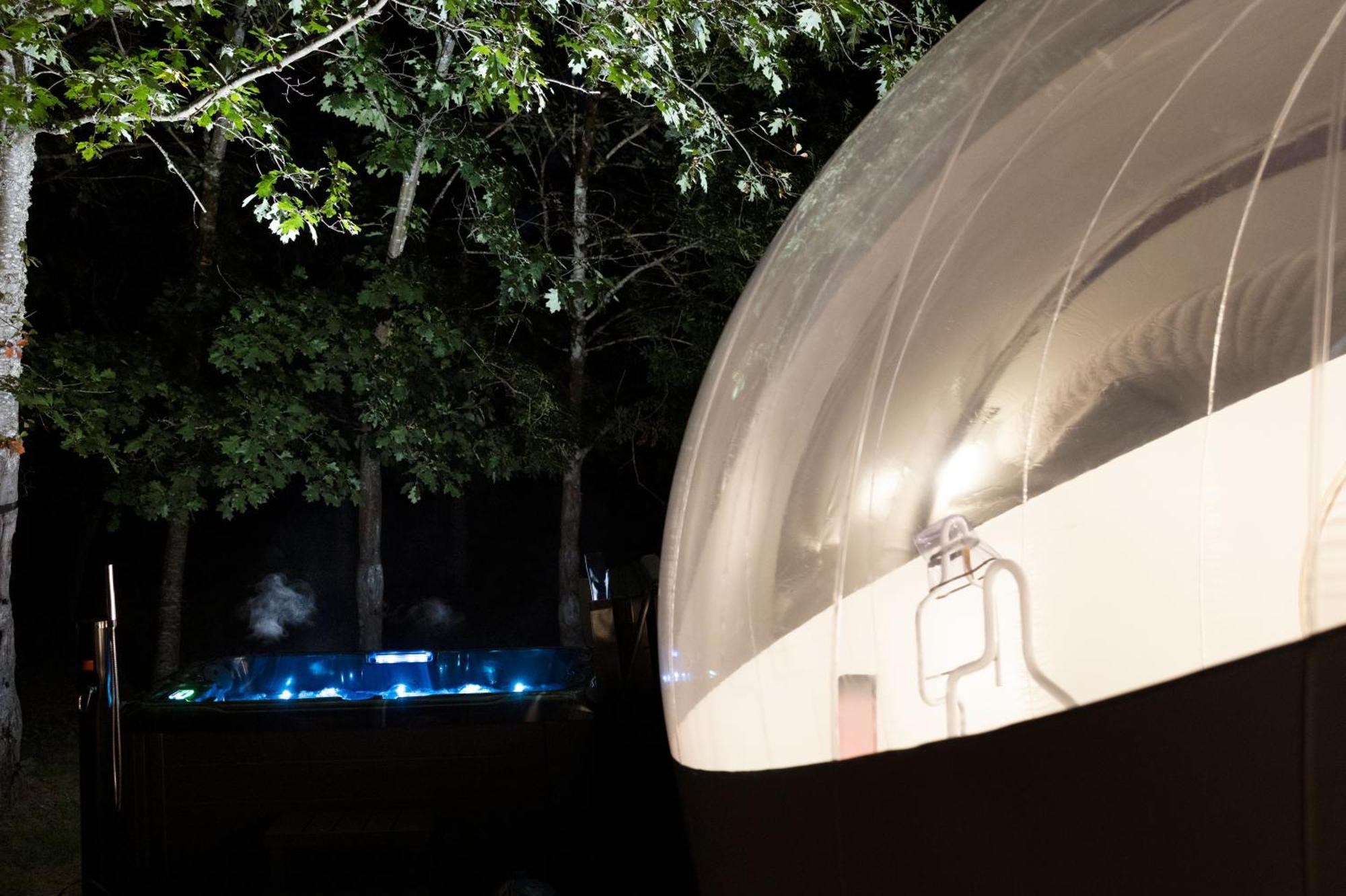 L Ost In Sensations -Hebergements Insolites Et Suites De Luxe Spa Sauna Piscine Foret Marcenais المظهر الخارجي الصورة